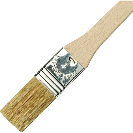 Pinceau universel soie, largeur env. 25 mm, en poils de porc clairs et forts, pour travaux de peinture, vernis et apprêts (1/2)