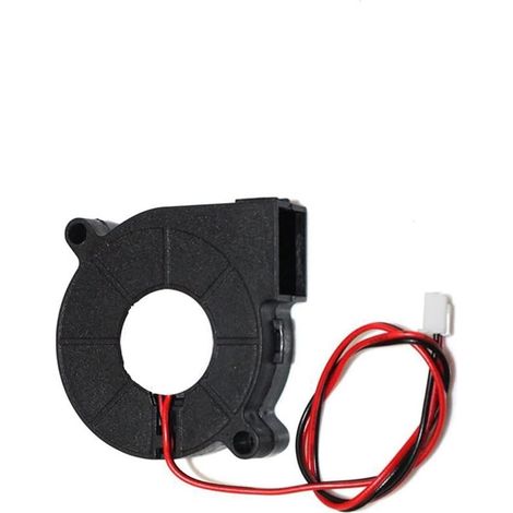 ventilateur soufflant Ventilateur d'imprimante 3D 5015 ventilateur d'air 5V 12V 24V ventilateur d'échappement ventilateur RV Yacht batterie Ventilation ventilateur d'échappement(5015 24v) (1/5)