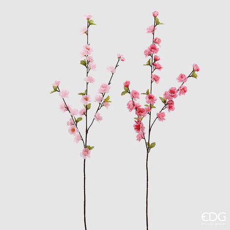 EDG Enzo De Gasperi Ramo Pesco Olis in Fiore Artificiale Ass. x3 H 86 Two Tone Pink 1 Pz