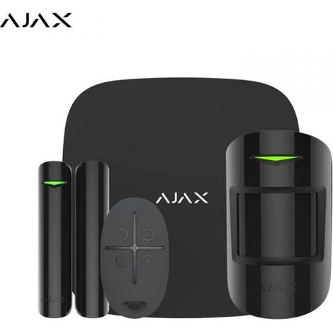 Ajax Kit antifurto wireless HUB2 + GSM(4G) + LAN + SENSORI - Foto verifica - nero - 51173 - 42963