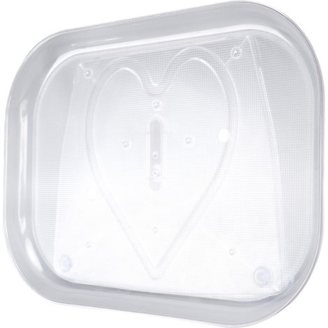 Organisateur de plateau tournant pour réfrigérateur, étagère de rangement rectangulaire transparente pour condiments, idéale pour la cuisine (petit format). (1/5)
