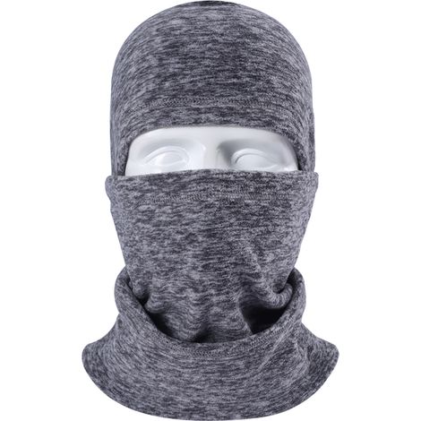 Masque Visage Ski - Cache-Neck Épais en Molleton Anti-Vent pour Snowboard et Activités Extérieures - 1 Pièce (1/5)