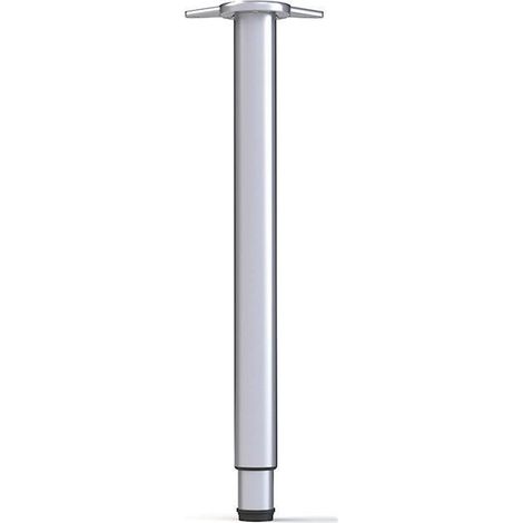HERRAJES ALK pata regulable neru para mesa ø60 710-1100 acabado aluminio