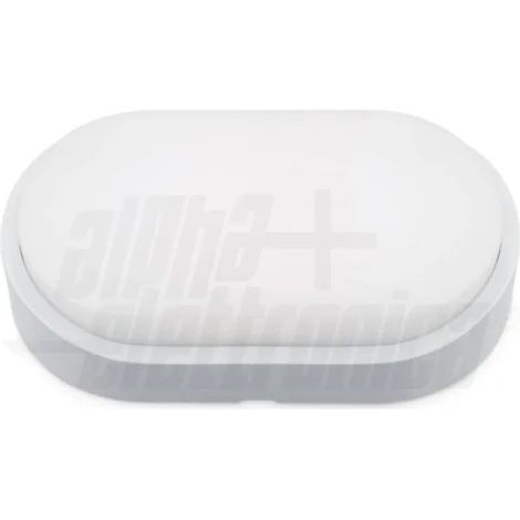 Plafoniera Led Ovale 14W 230V - Bianco Caldo
