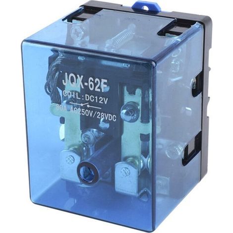 Relais Haute Puissance 80A DC12V 2Z Relais de Courant pour Régulateur de Tension Grandes Botes de Transformateurs de Machines (1/2)