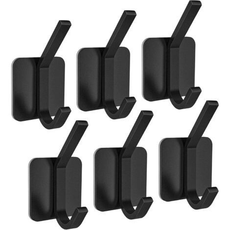 Adhesive bathroom towel hooks (1/5)