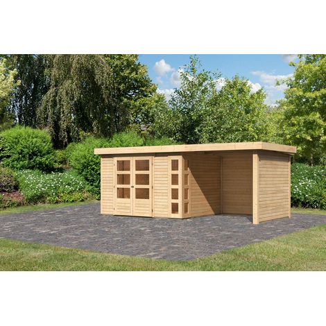 SH Kerko 5 natur 302x246x211 im Set mit AD 2,40m und SW+RW