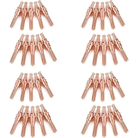 40 PièCes SéRies 9-8215 Dynamique Thermique des ÉLectrodes Chalumeau Coupe Plasma 60/100 (1/5)
