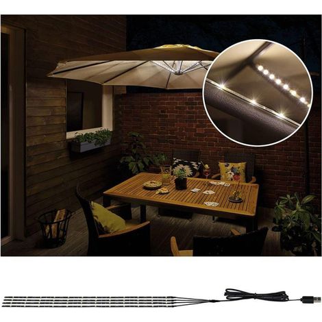 Paulmann Tira LED negra 4x40 cm luz cálida 3000K (1/3)