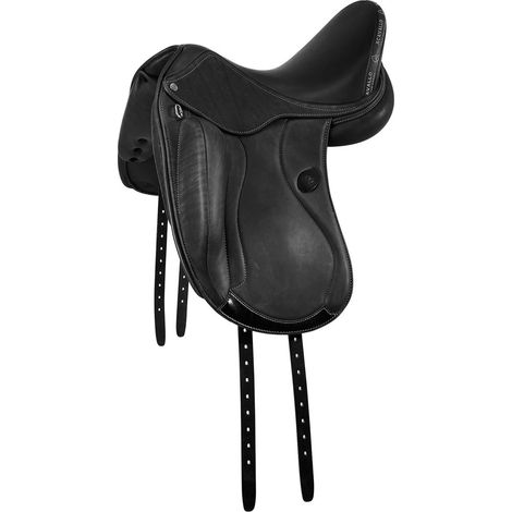 17,5" ACAVALLO Sella da dressage Mantegna blocchi lunghi (1/5)