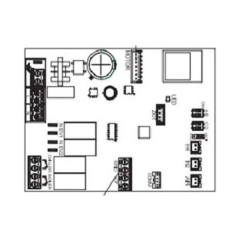 Scheda Elettronica Innova per Comando A Muro M7 per Ventilconvetttori AirLeaf - ESE745II