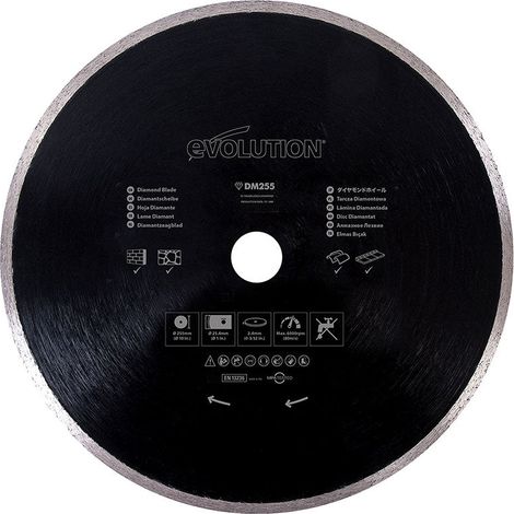 EVOLUTION Lame Diamant 255mm LAMDRAGE3