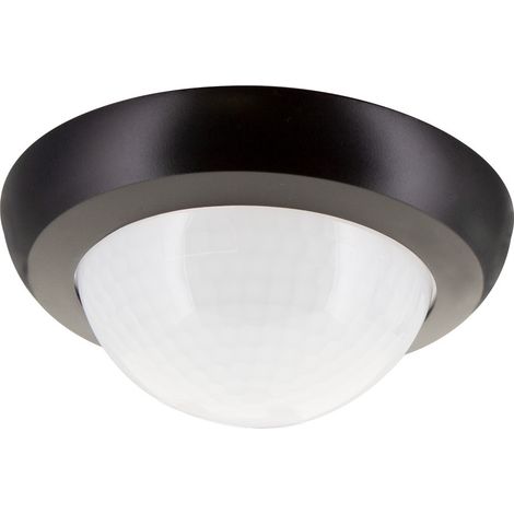 Lentille 360° pour PD4N-1C Collerette noir mat similaire RAL9005 LUXOMAT 93738 (1/2)