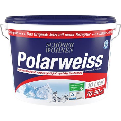 Peinture intérieur blanche 10l DIN EN 13 300 SW