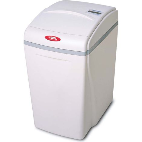 Addolcitore automatico compatto a scambio ionico ad alta efficienza modello compact medium ciclica 100(m³x1f)- dim:(lxpxh):37x48x65 cm-2700 lt/ora GEL (1/3)