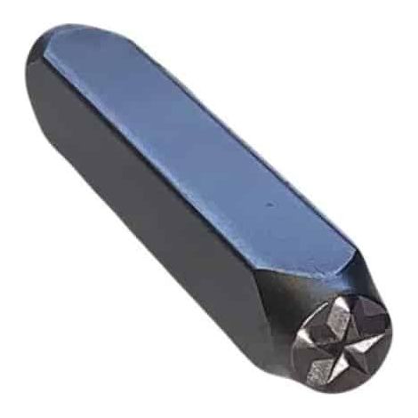 PUNZONE MARCATORE PER METALLO IMPRONTA A STELLA DA 4 mm PUNZONI FARNEED