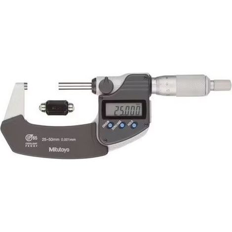 Micromètre Digital 25-50mm IP65 MITUTOYO Mesure de Distance Gris - 293-231-30