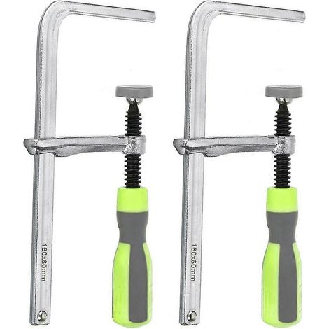Lot de 2 pinces de guidage à poignée à vis à réglage rapide pour scies plongeantes, fixations pour rainure en T, pince de guidage à dégagement rapide - JBMEDIA (1/4)