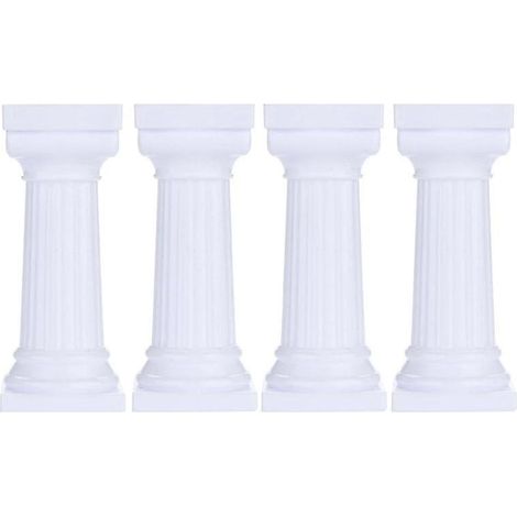 4 supports à gâteaux en forme de colonne romaine (1/3)
