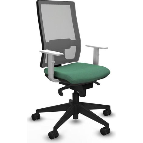 Piqueras y Crespo Horna Chaise de bureau vert émeraude (1/3)