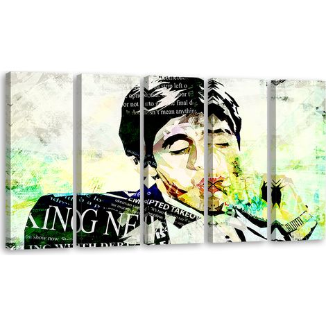 Tableau sur toile en 5 parties Al Pacino Acteur 100x70 (1/5)
