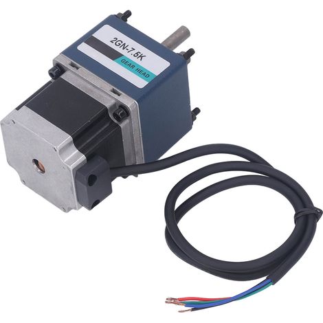 Schrittmotor mit Getriebe, 2-phasig, 4-adrig, hohes Drehmoment, hitzebeständig, elektrischer Getriebemotor für Verpackungen, DC 3,3 V (1/5)