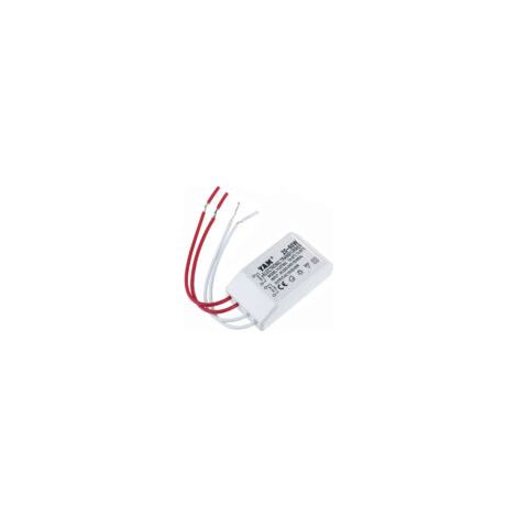 Transformateur électronique 220V AC 12V pour lampes halogènes G4 – Convertisseur 20-60W – Corps ultra-mince – Tension stable et silencieuse