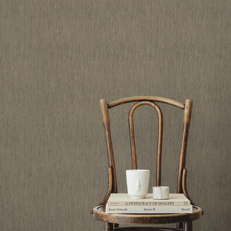 Papier peint intissé Nadé 1005 x 52cm Marron (1/5)