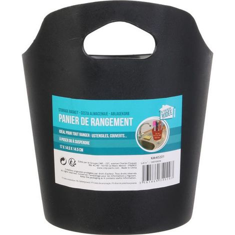 PANIER RANGEMENT CUISINE 1.25L COLORIS ASSORTIS (1/2)
