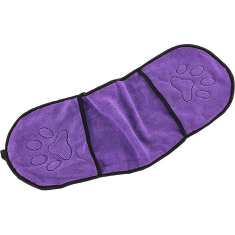 Toallas de baño universales para mascotas, paquete de 2 toallas para mascotas, toallas para perros, toallas de baño grandes, batas de microfibra para perros (1/5)