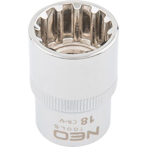 Douille Spline 12 pans 1/2 NEO TOOLS (1/2)