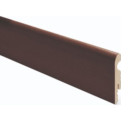 BATTISCOPA MDF CM. 8X1X240 NOCE SCURO
