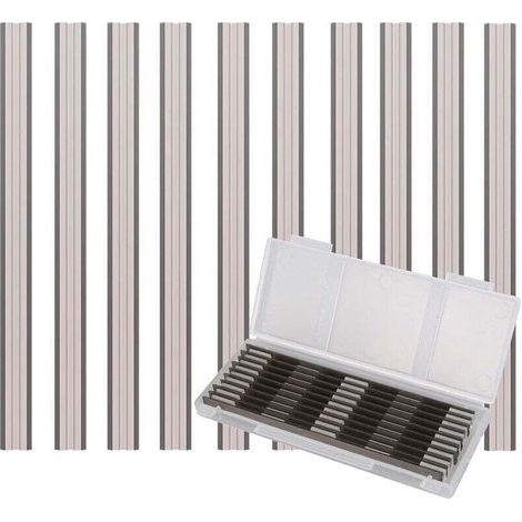 10 Pièces Ensemble de Rabot Electrique Lame, 82x5.5x1.1mm, pour Rabots Makita, Black & Decker, Bosch, DeWalt et Elu (1/4)