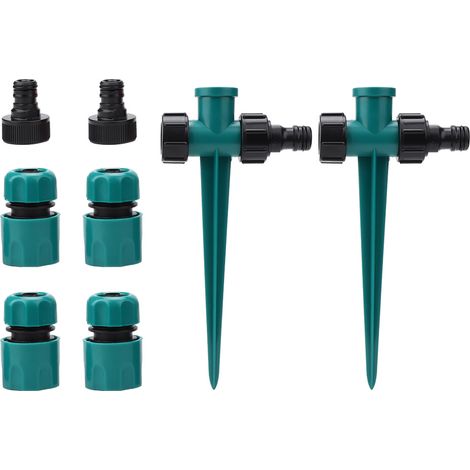 Connecteur Rapide Arrosage G1-2 Pouces - Base Filetée Double Tête - Pour Jardin Agriculture Espaces Verts - Lot De 1 (1/5)