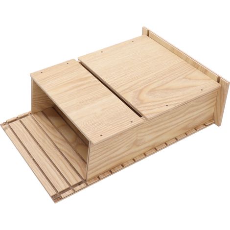 Nichoir à chauves-souris extérieur, abri de jardin en bois de plain-pied, maison à chauves-souris de plain-pied (1/5)