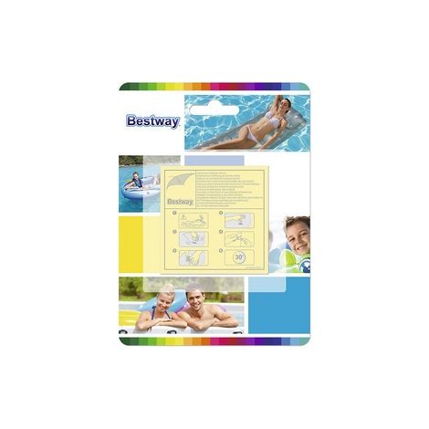 KIT DI RIPARAZIONE PISCINE E GONFIABILI BESTWAY- BESTW- pezzi 1 (1/2)