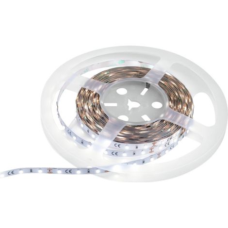 Eurolite 50530112 LED-Streifen EEK: F (A - G) 12 V 5 m Kaltweiß 5 m (1/3)