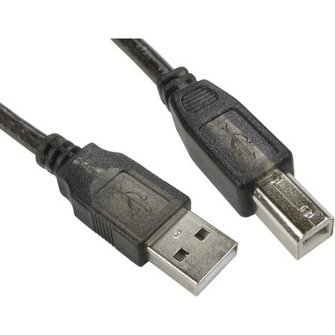 Câble USB RS PRO, USB mâle vers USB mâle, Noir, 15m ( Prix pour 1 )