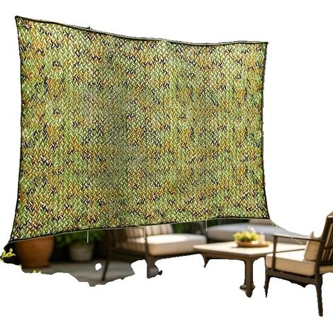 Filet de camouflage, léger, résistant aux UV, Vert (1/2)