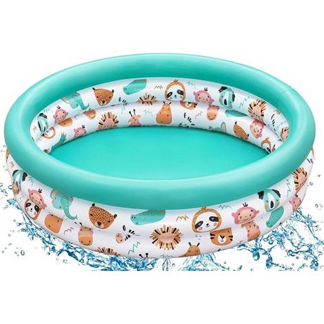 Piscina infantil redonda hinchable – Pequeña, para bebés y niños. (1/5)