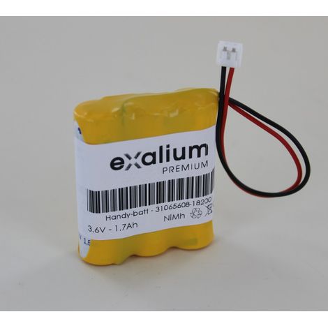 Batterie 3,6V 1,7Ah NiMh pour dynamometre HANDY force gauge
