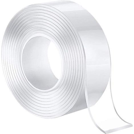 Ruban adhésif double face résistant à l'eau Super Sticky Nano Magic Tape réutilisable (1/5)