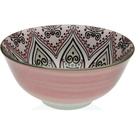 Ciotola per Aperitivi Versa Rosa Ceramica Porcellana 15,5 x 7 x 15,5 cm (1/3)
