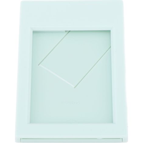 Cadre photo miniature de 7,6 cm (3 pouces) sur pied, multifonctionnel, porte-cartes et billets, en plastique vert menthe (1/5)