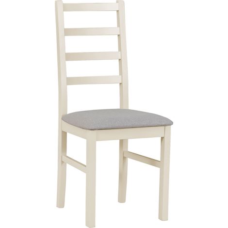 Selsey NICELLA - Silla de comedor acolchada - gris claro/greige