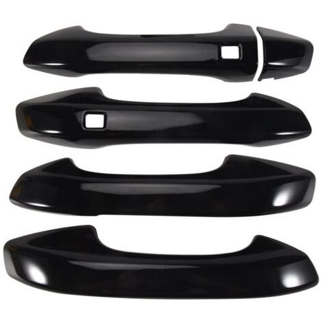 Garniture poignée porte extérieure noir brillant K5 Optima 2020-2022 avec trou clé (1/5)