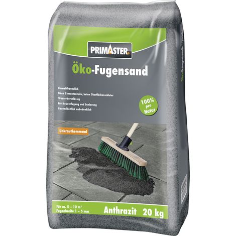 Primaster Fugensand Öko unkrauthemmend 20 kg anthrazit