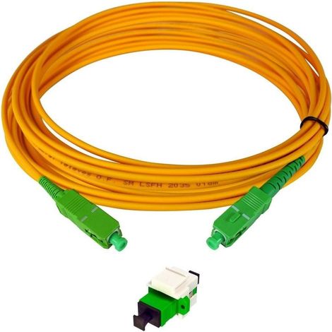 Kit Prese F.O. SC/APC con Keystone e Latiguillo 25m (1/2)