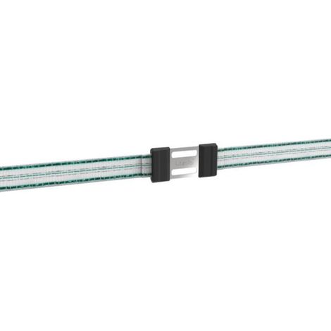 Edelstahl-Klemmverbinder für 20 mm Band, 5 Stück