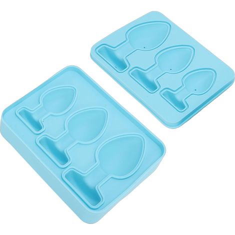 Bac à Glaçons pour Whisky avec Couvercle, Moule en Silicone Unique, (1/4)